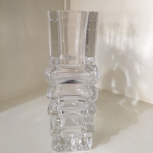 Kosta Crystal vase #48179 signed Eden falk - Picture 2 of 2